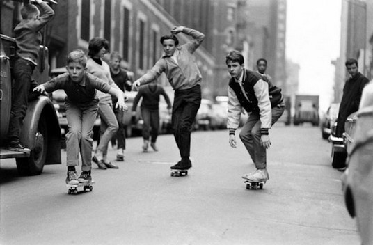 Sidewalk Surfing