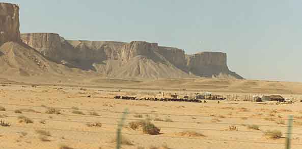 Bedouin camp