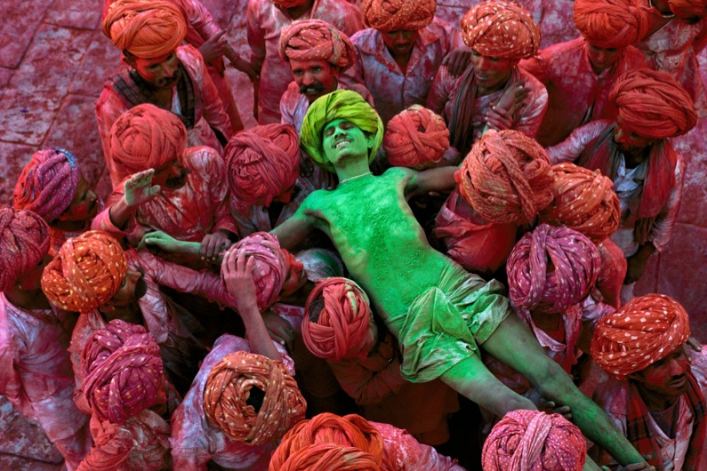 Holi celebration in India