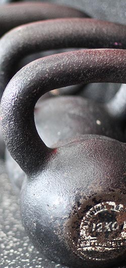 kettlebells